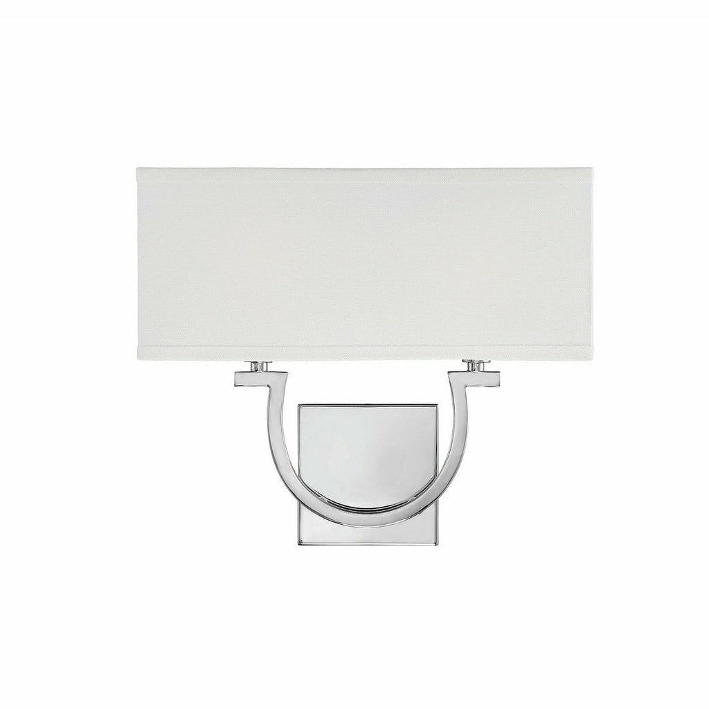 Rhodes Wall Sconce | Polished Nickel