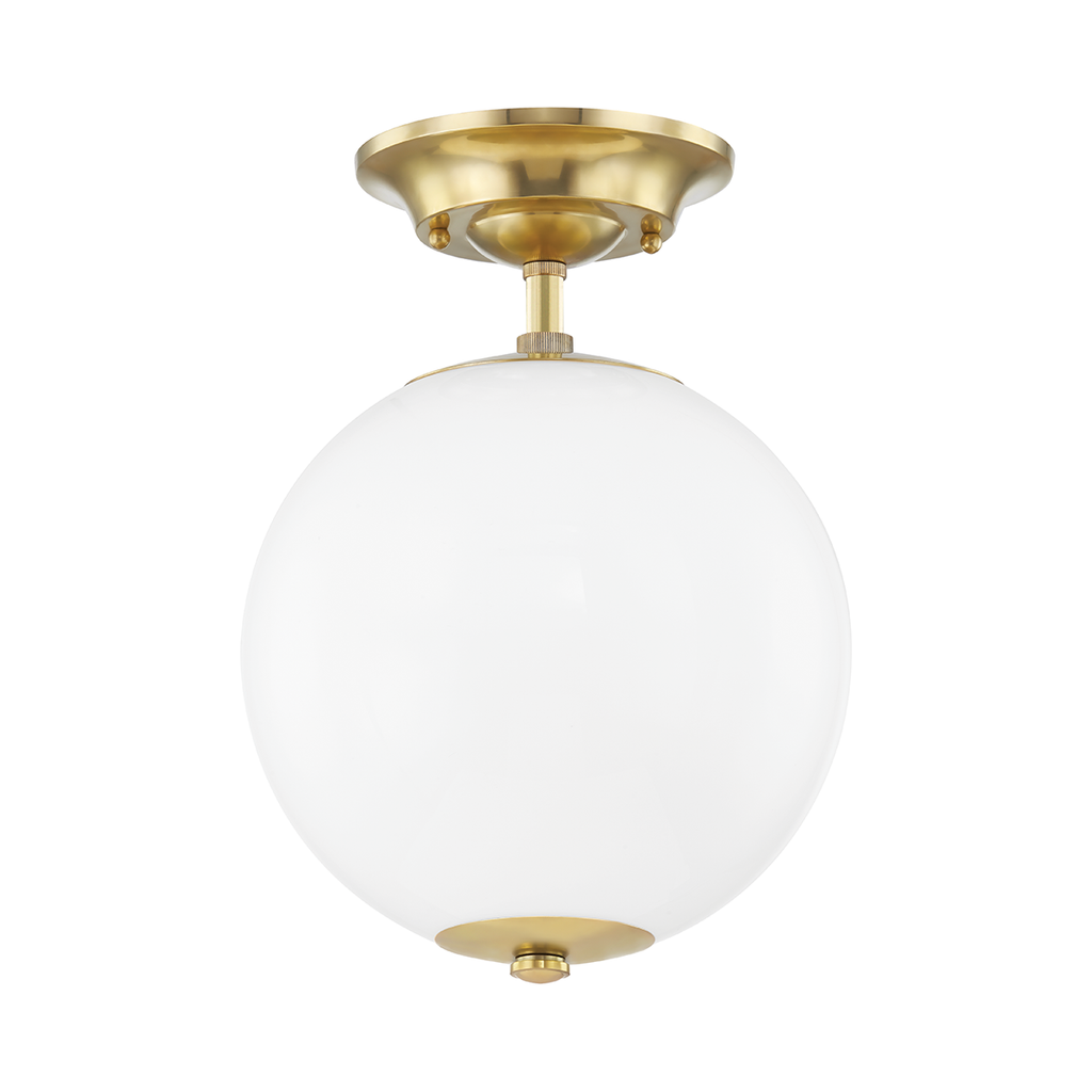 Sphere No.1 Semi Flush | Mark D. Sikes x Hudson Valley Lighting - Light House Co.