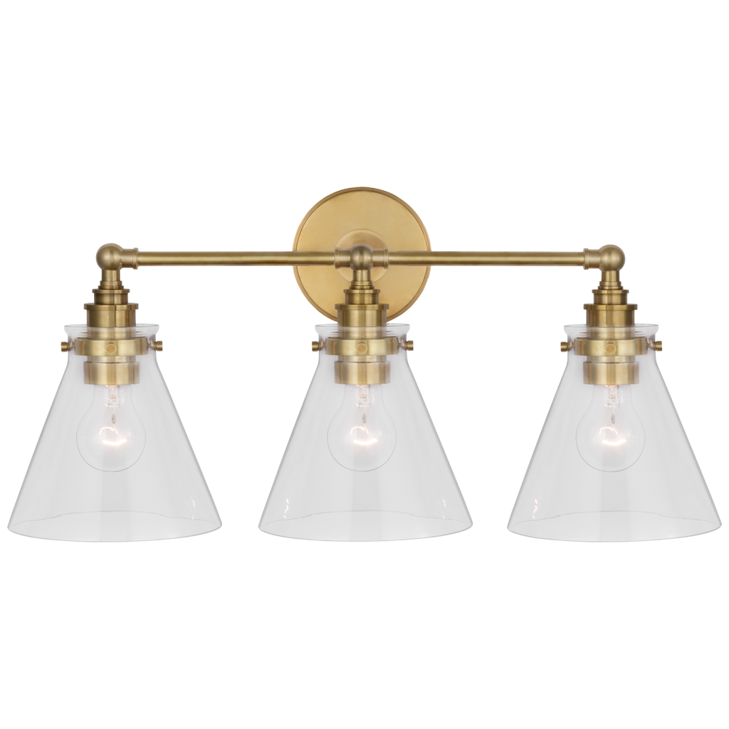 Parkington 24" Three Light Bath Bar - Light House Co.