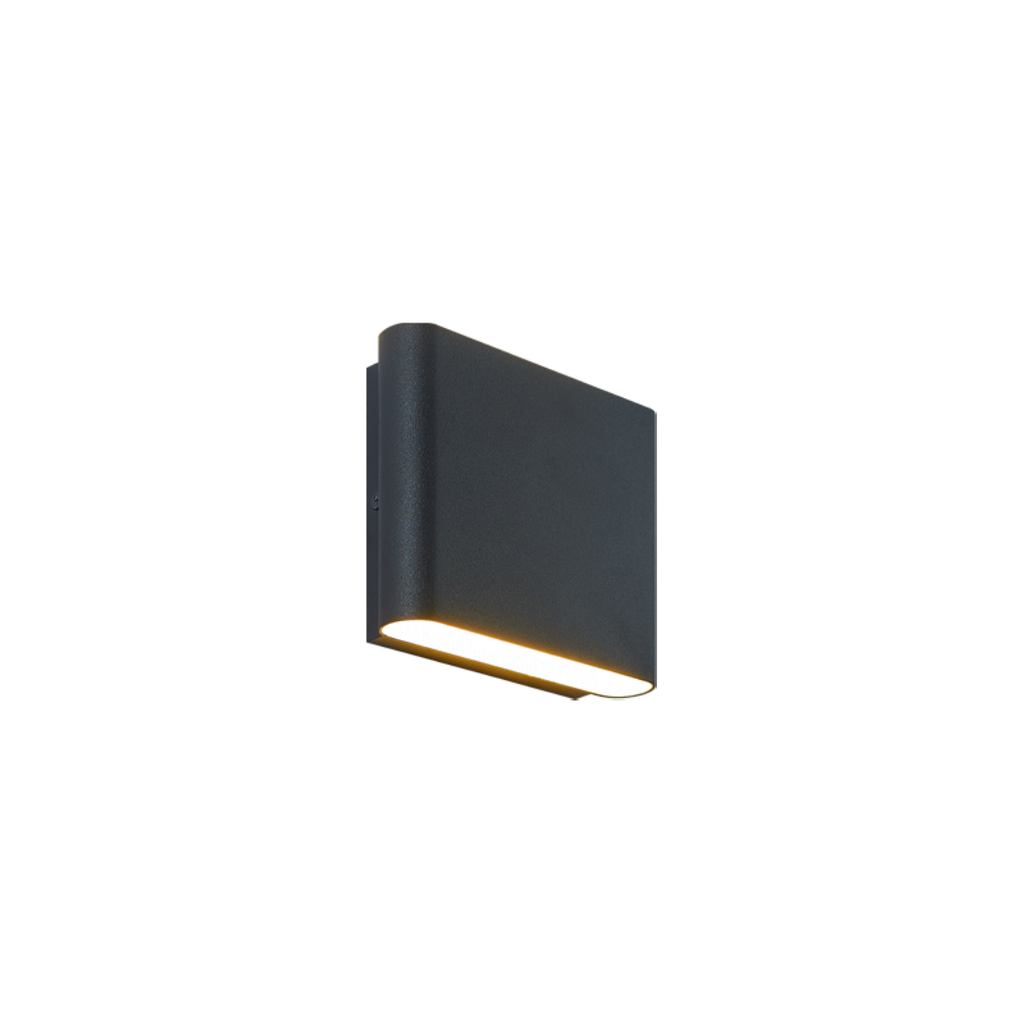 Beckett Outdoor Wall Lights - Small / Matte Black | Open Box - Light House Co.