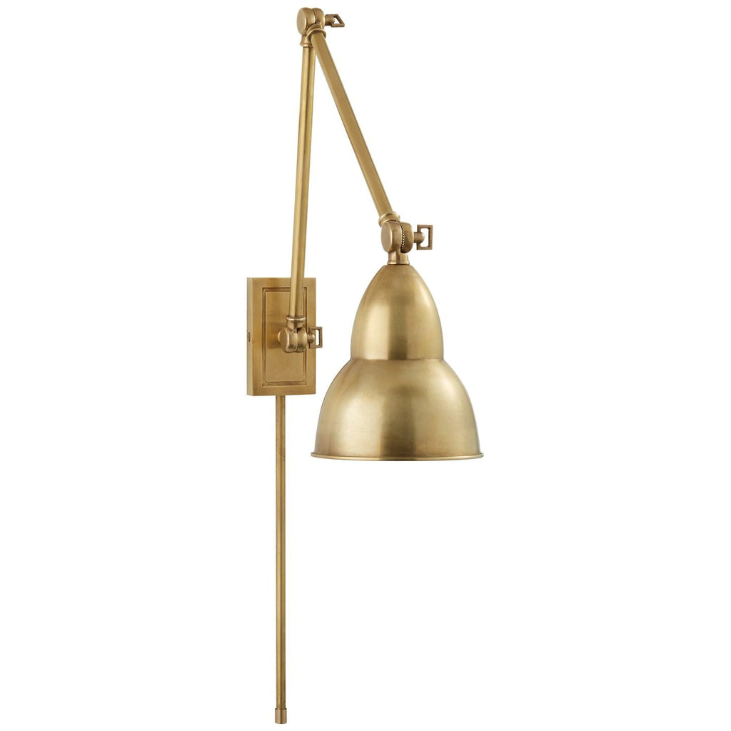 French Library Double Arm Wall Lamp - Light House Co.