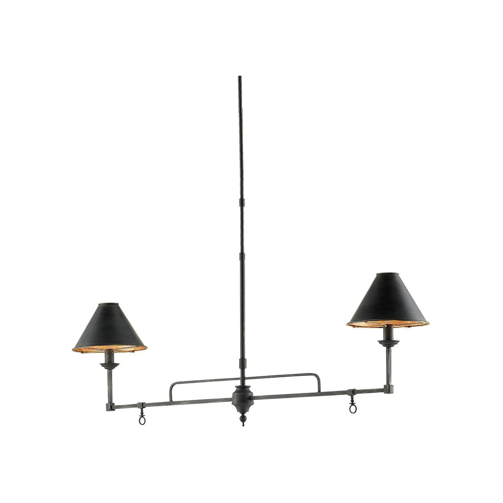 Prosperity Black Rectangular Chandelier - Light House Co.