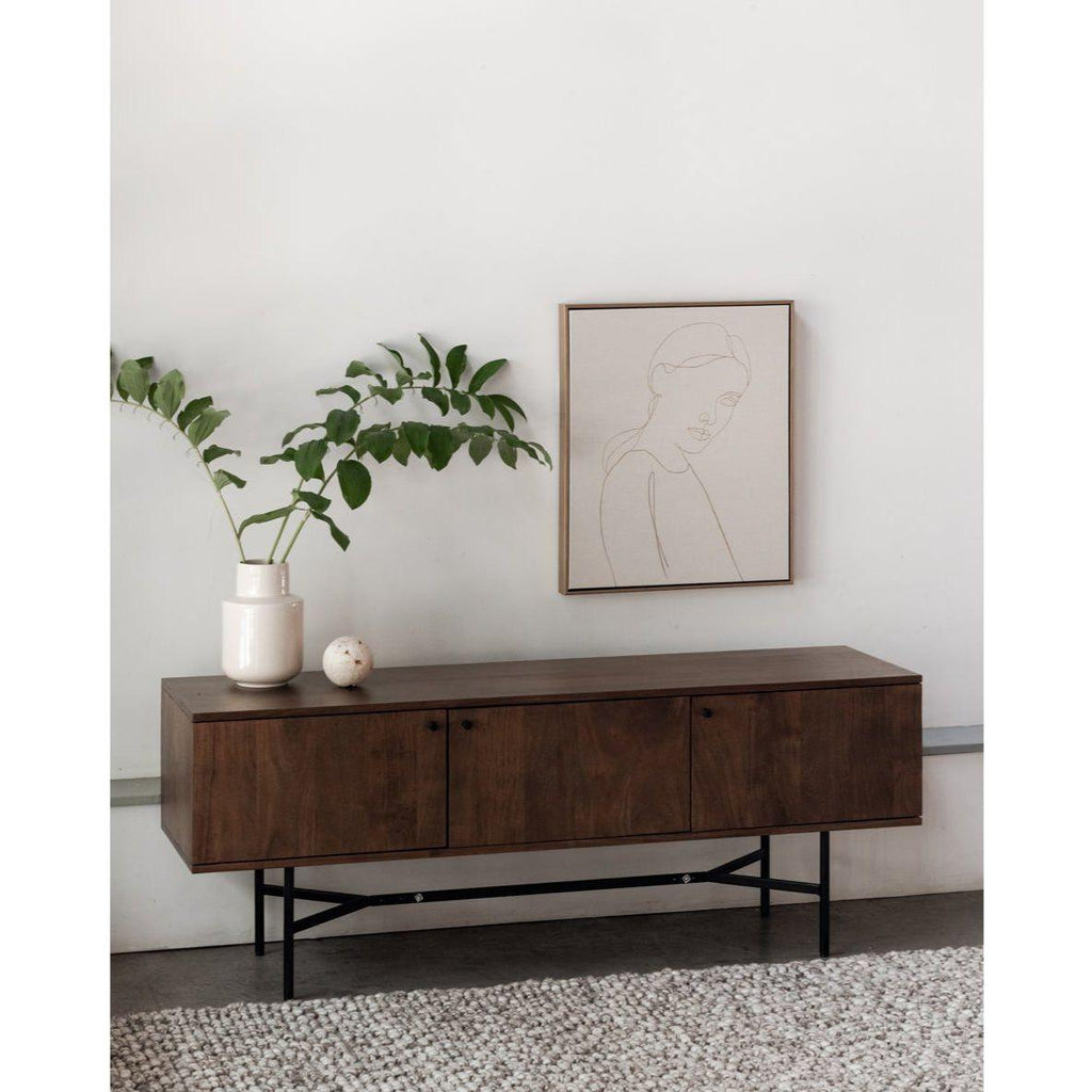 Beck Brown Media Cabinet - Light House Co.