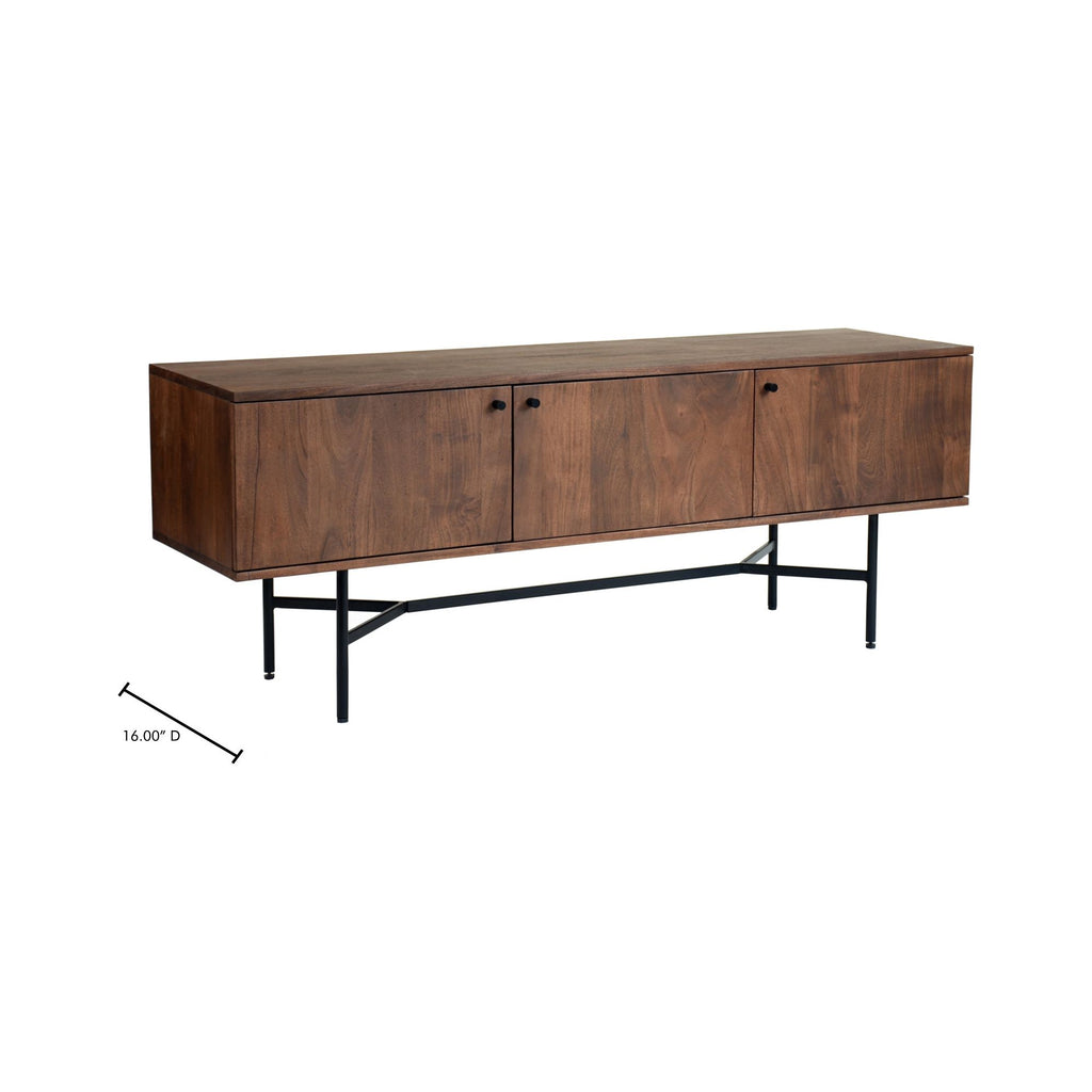 Beck Brown Media Cabinet - Light House Co.