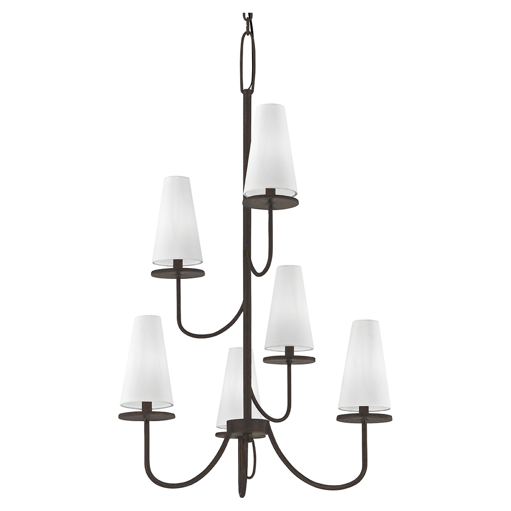 6' Chain for Marcel Tall Chandelier (Large / Pompeii Bronze) - Light House Co.