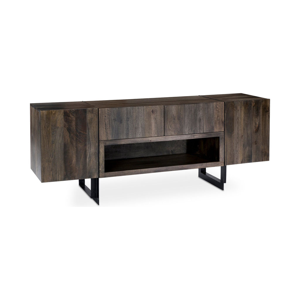 Tiburon Natural Media Cabinet - Light House Co.