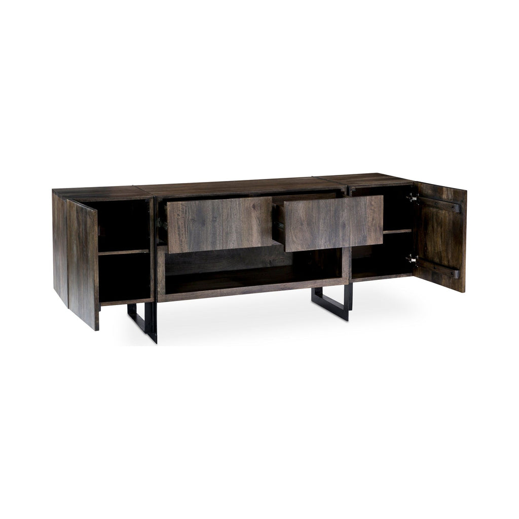 Tiburon Natural Media Cabinet - Light House Co.