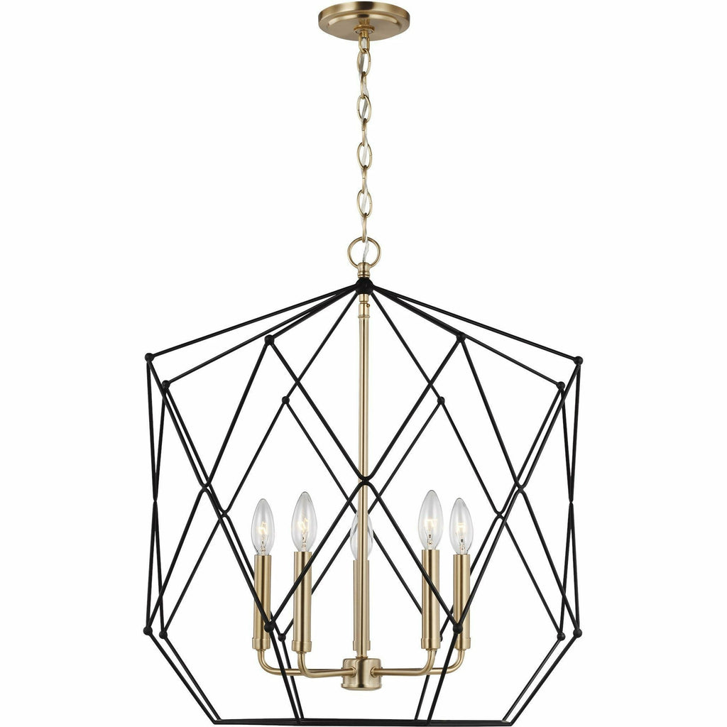 Zarra Large Five Light Lantern - Light House Co.
