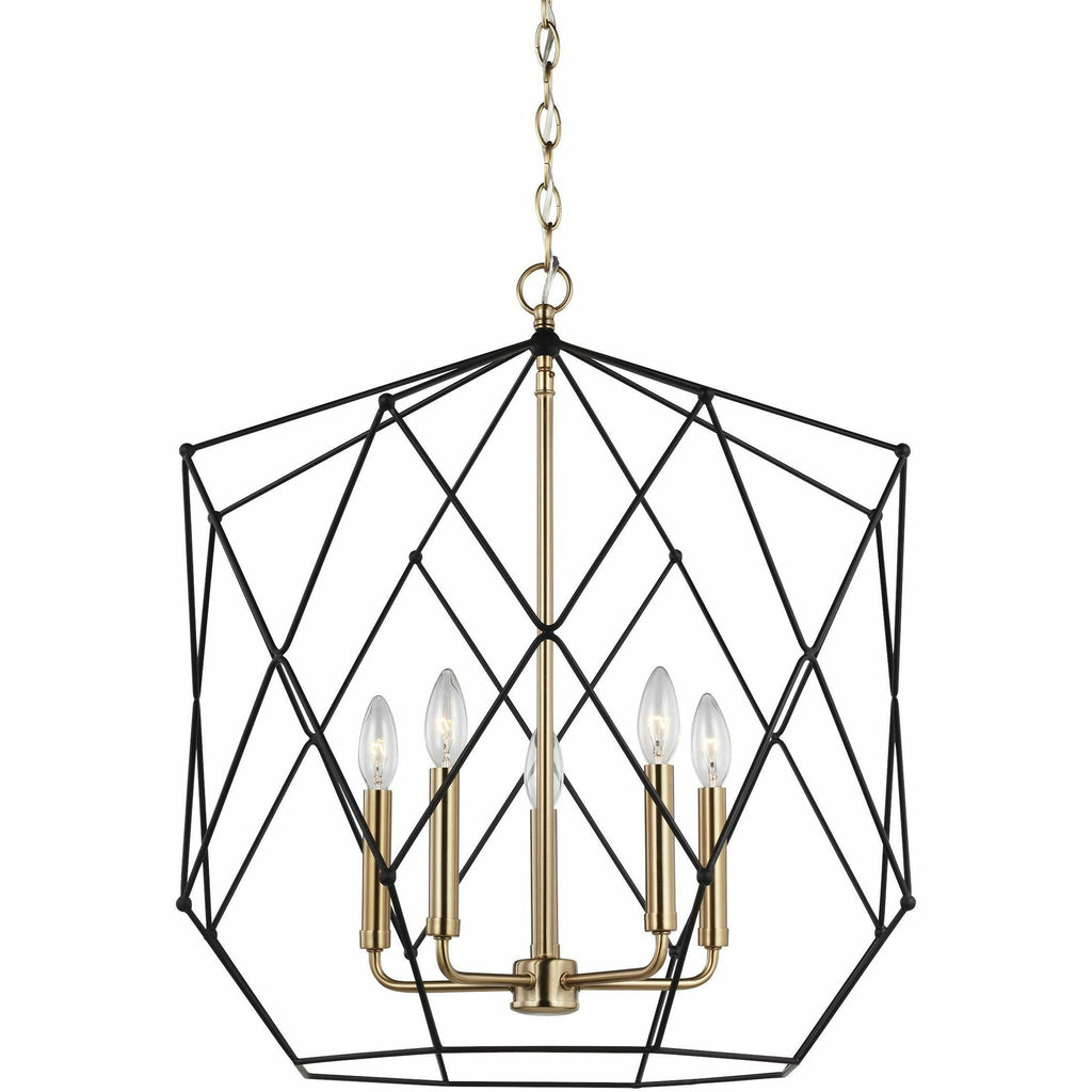 Zarra Large Five Light Lantern - Light House Co.