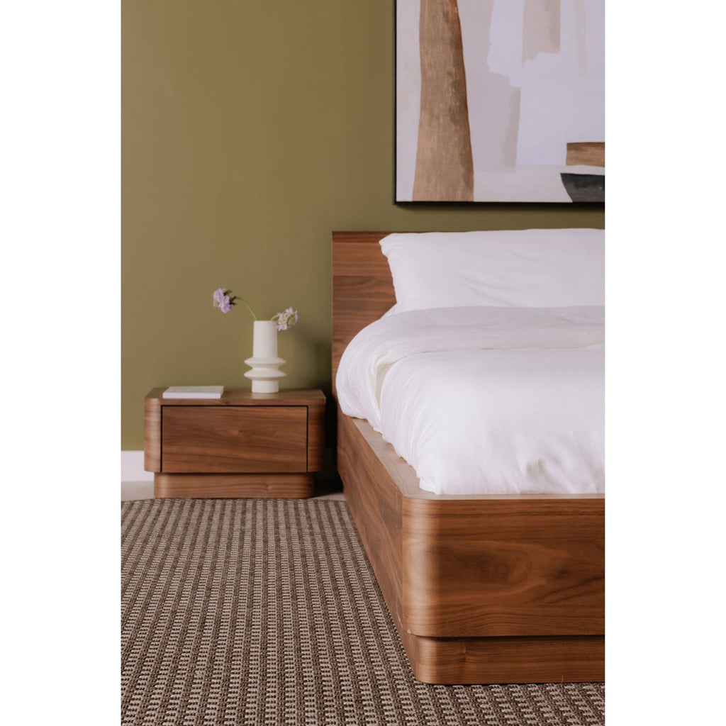 Small Round Off Night Stand - Light House Co.