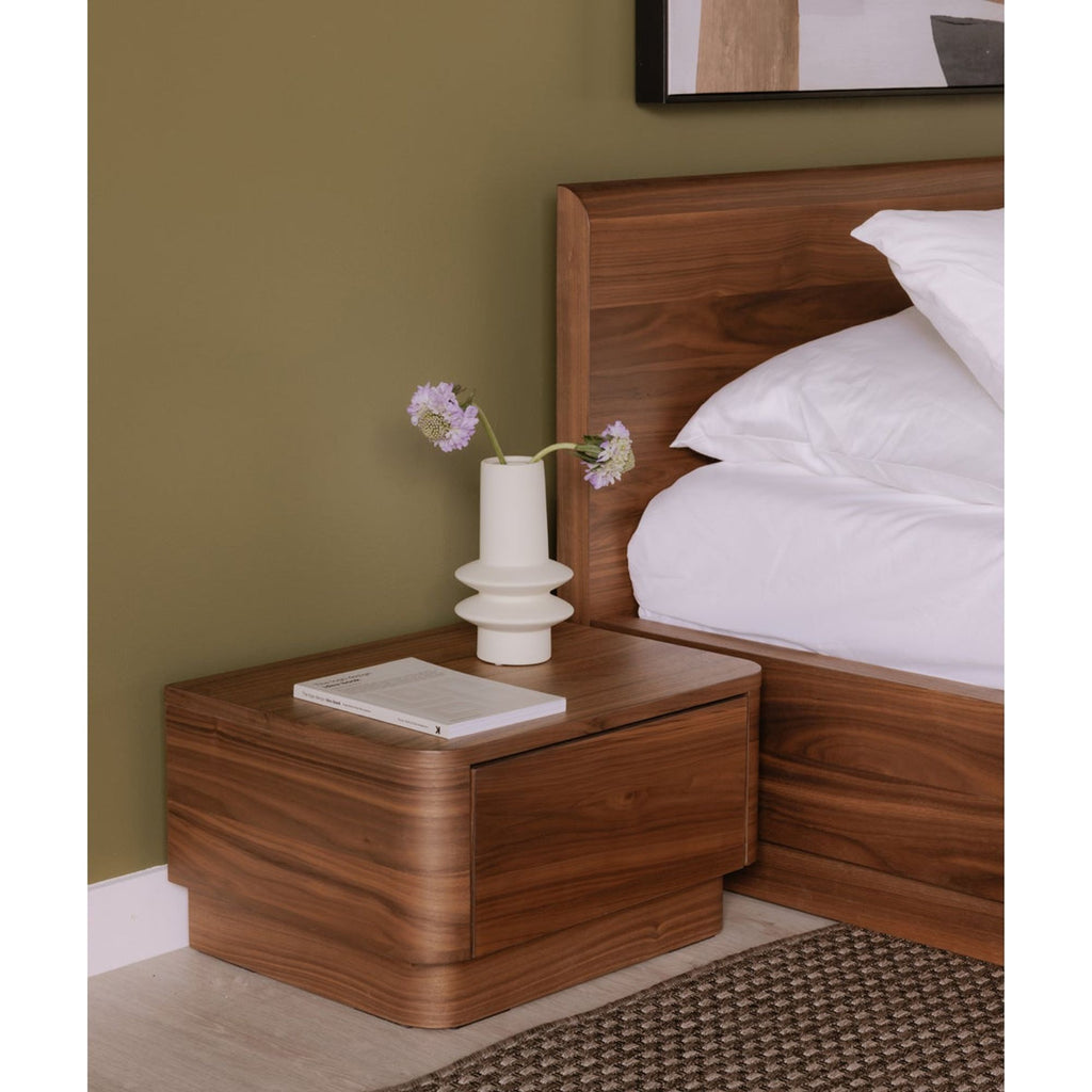 Small Round Off Night Stand - Light House Co.