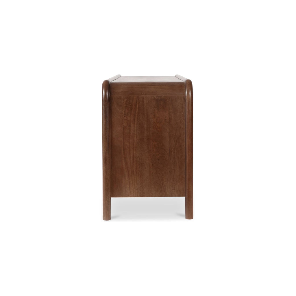 Rye Warm Brown 6 Drawer Dresser - Light House Co.