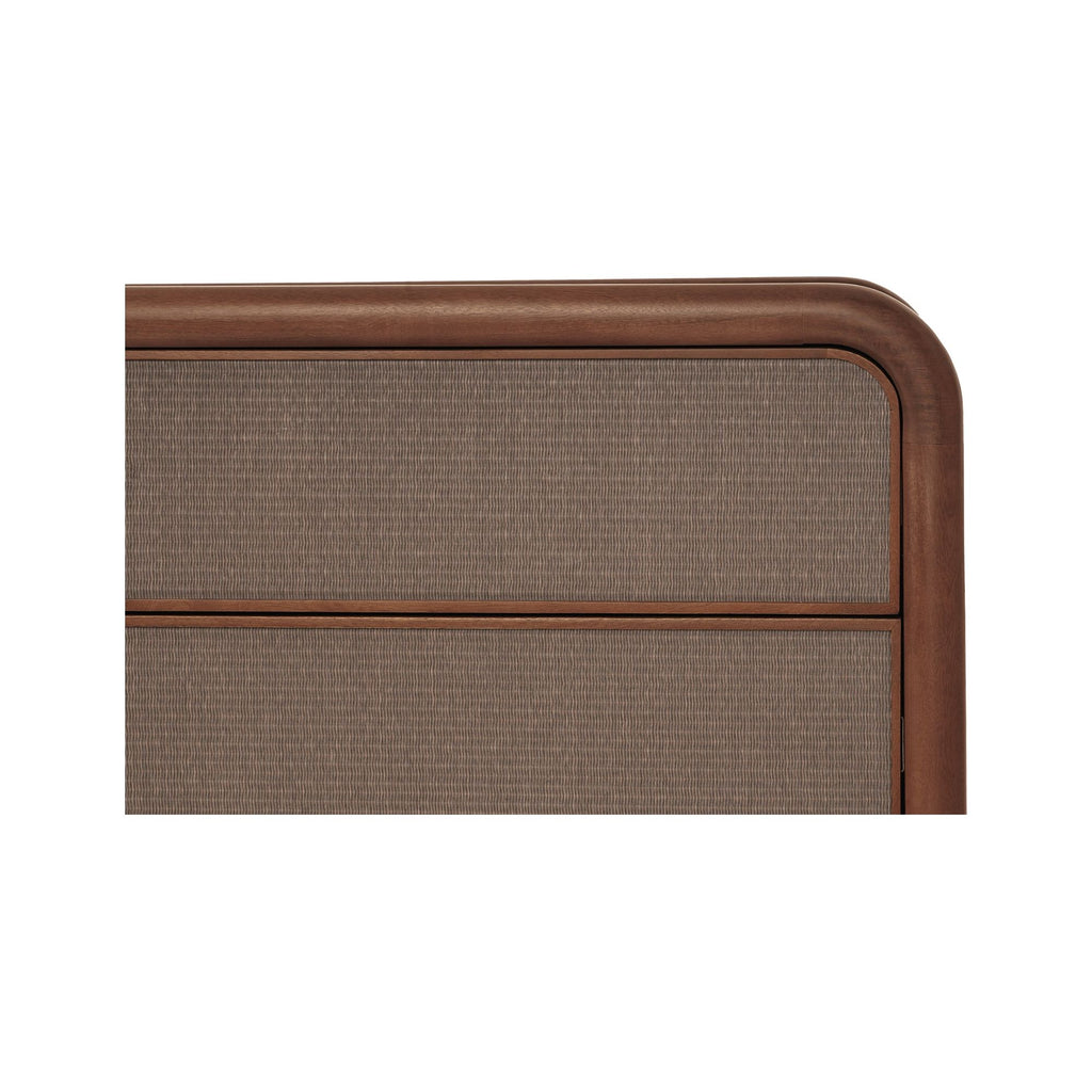 Rye Warm Brown 6 Drawer Dresser - Light House Co.