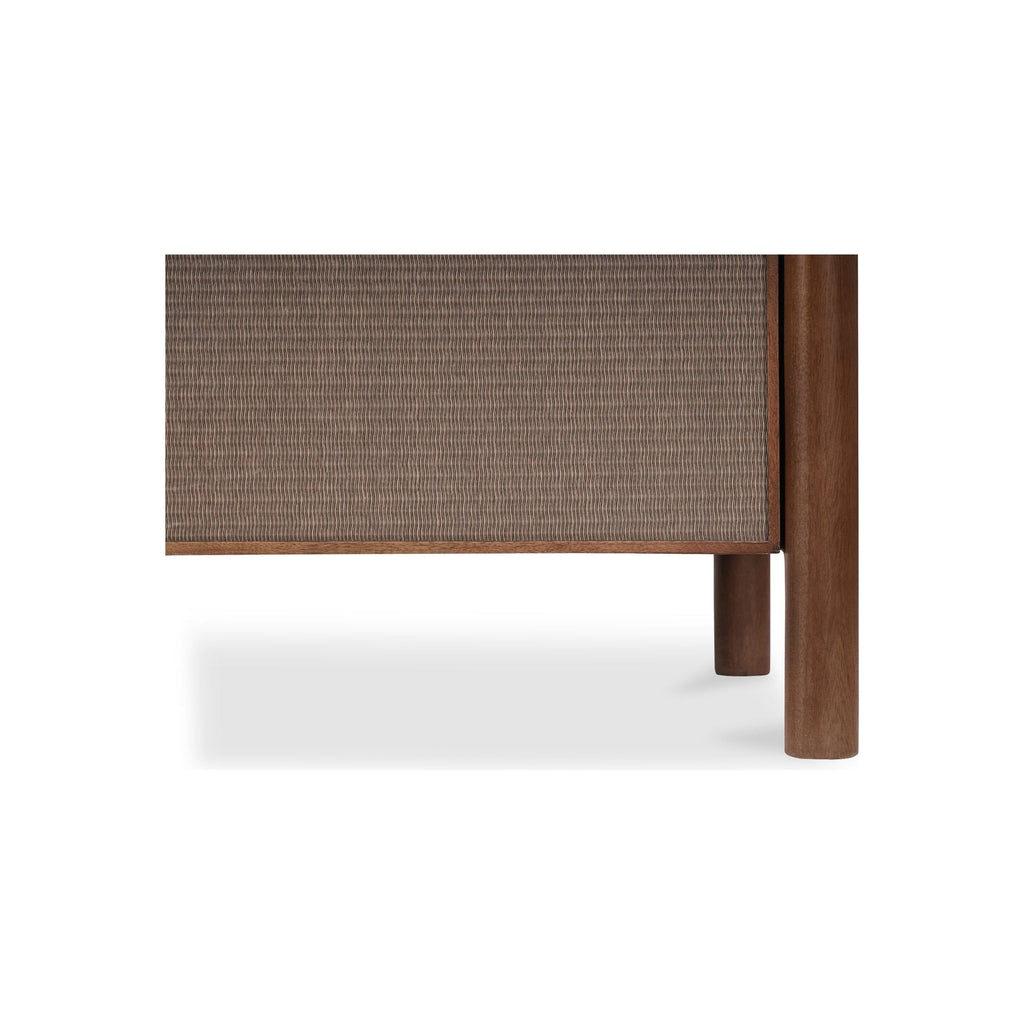 Rye Warm Brown 6 Drawer Dresser - Light House Co.