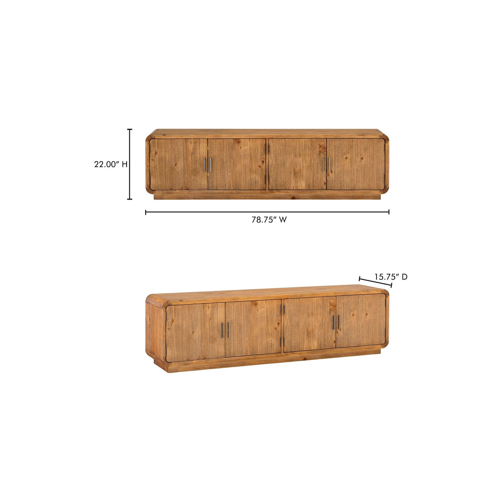 Monterey Media Cabinet - Light House Co.