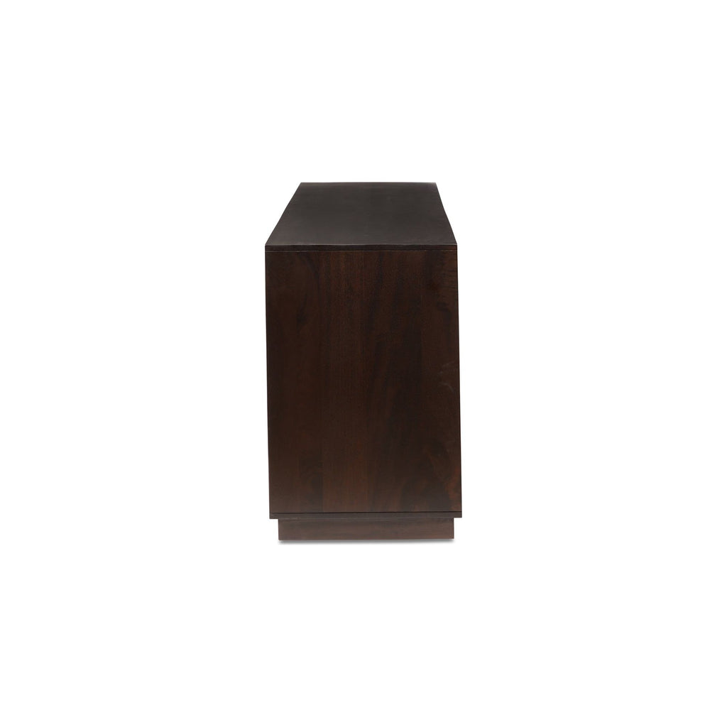 Denman Dark Brown 6 Drawer Dresser - Light House Co.