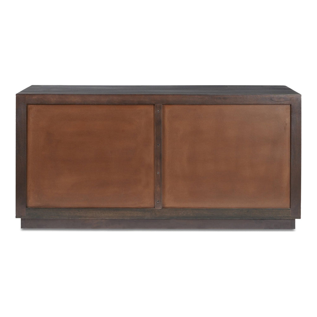 Denman Dark Brown 6 Drawer Dresser - Light House Co.