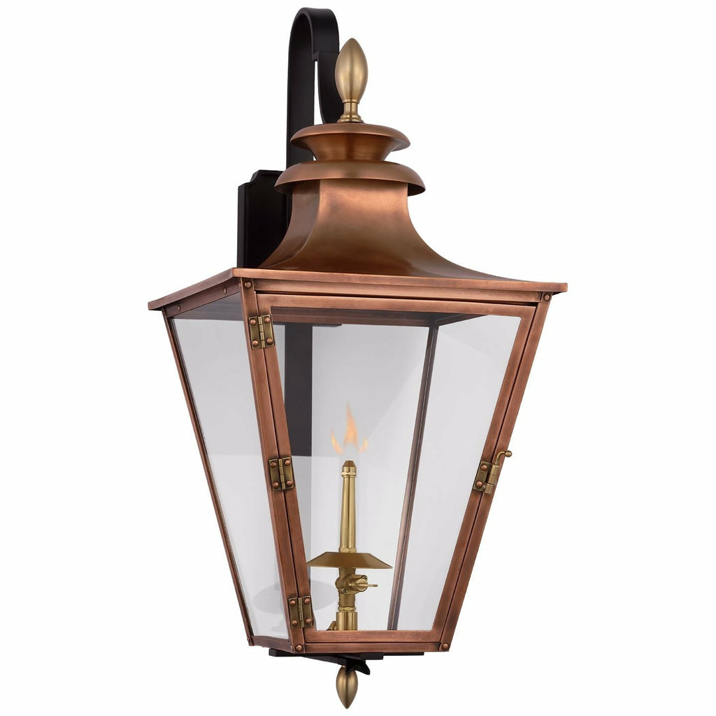 Albermarle Bracketed Gas Wall Lantern - Light House Co.