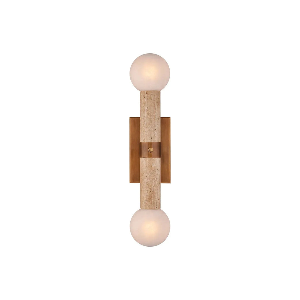 Beatrix Beige Bath Wall Sconce - Light House Co.