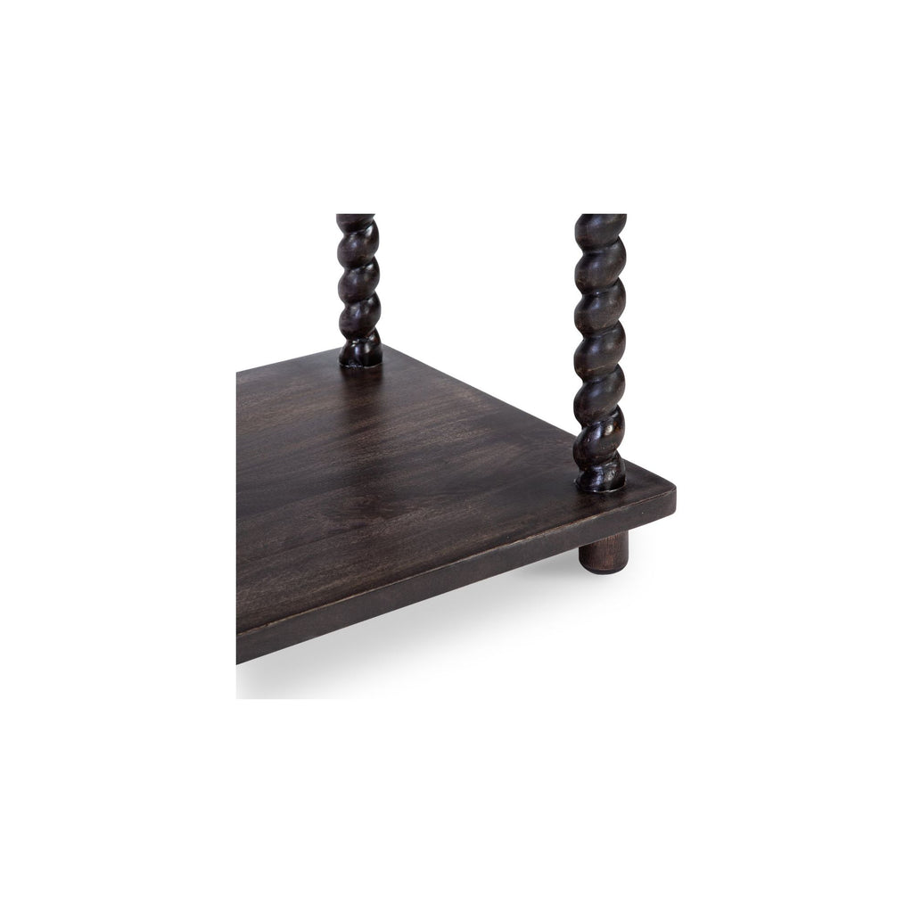 Tabitha Dark Brown Nightstand - Light House Co.