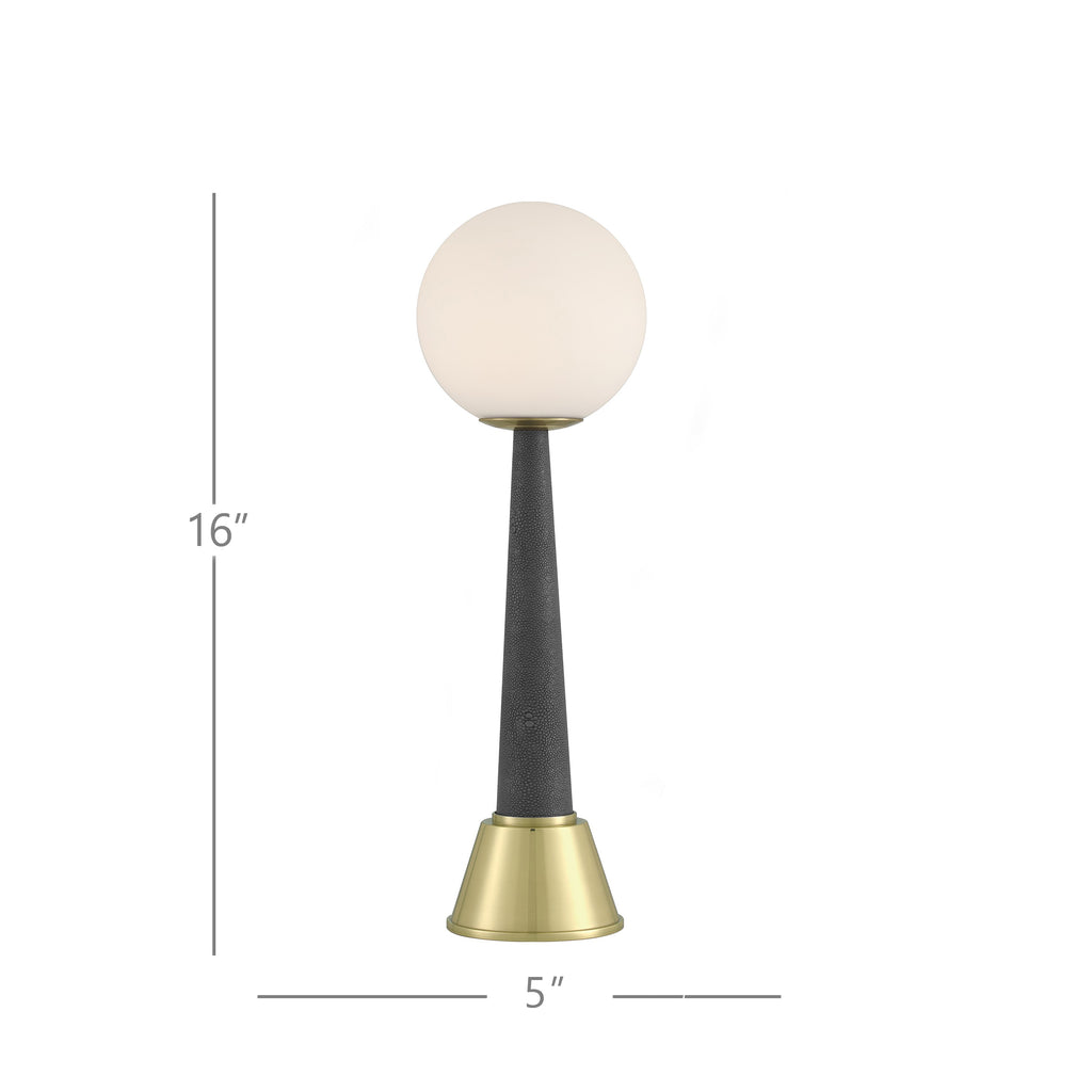 Sortie Brass Cordless Table Lamp - Light House Co.