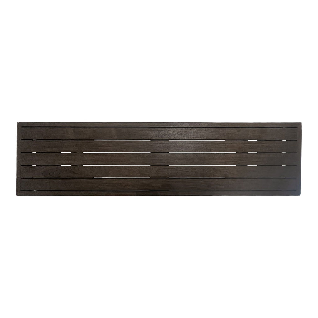 Esmond Outdoor Dining Bench Brown | Outdoor Benches | Moe's - Light House Co.