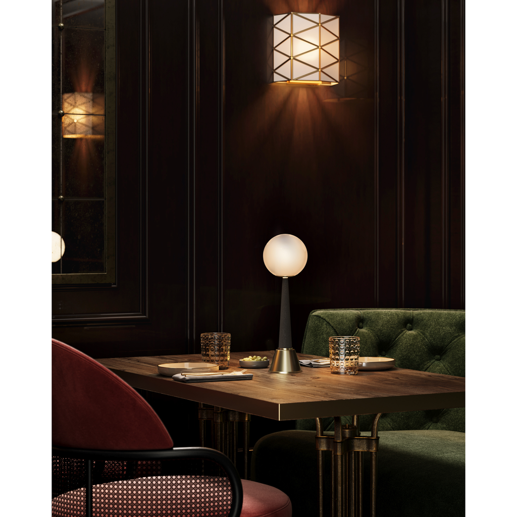 Sortie Brass Cordless Table Lamp - Light House Co.