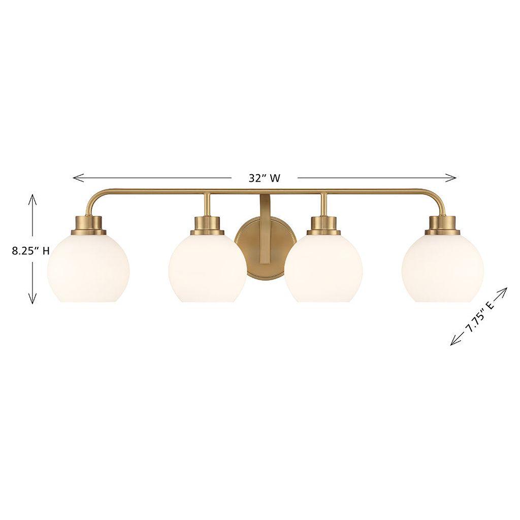 Gleam 4 Light Vanity - Light House Co.