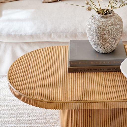 Gabriella Rattan Coffee Table - Light House Co.