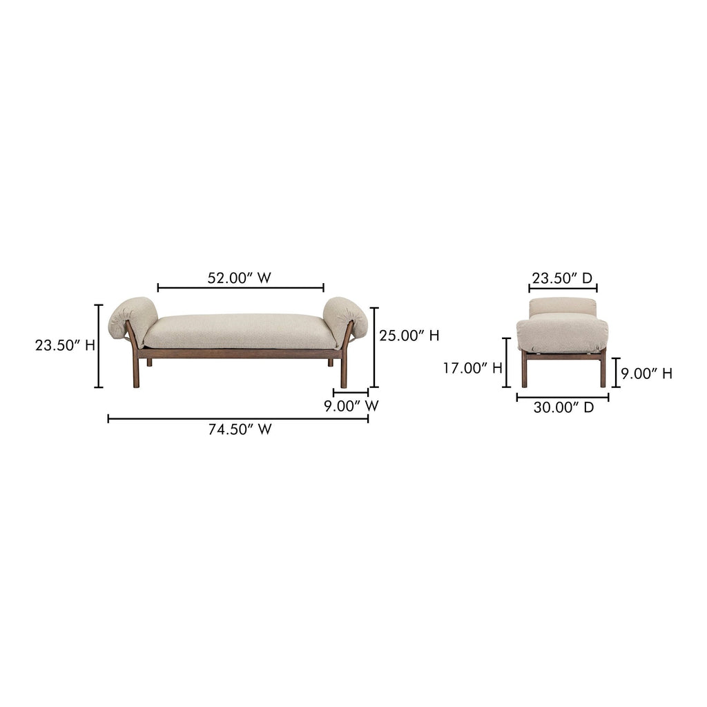Cardero Daybed | Outdoor Daybeds | Moe's - Light House Co.