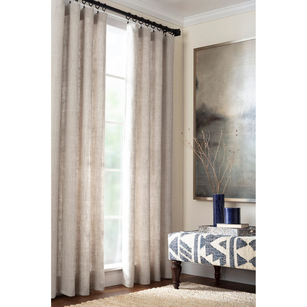 Stone Washed Linen Curtain Panel | Natural | Home Accessories | Annie Selke - Light House Co.