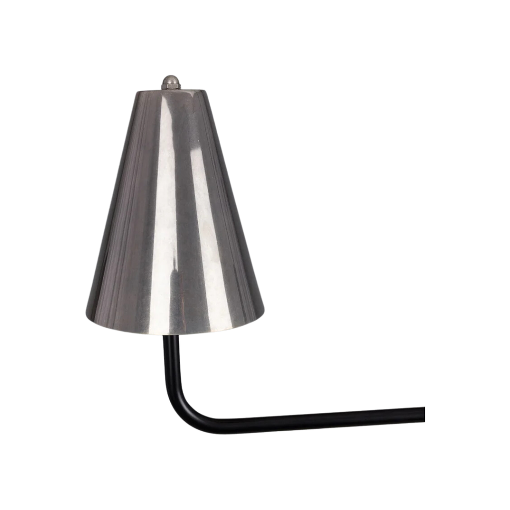 Riverton Black / Brass Minimalist Island Chandelier - Light House Co.