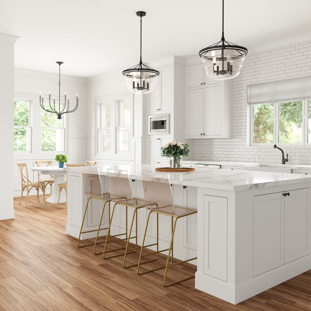 Boyer 18'' Wide 4-Light Pendant - Light House Co.