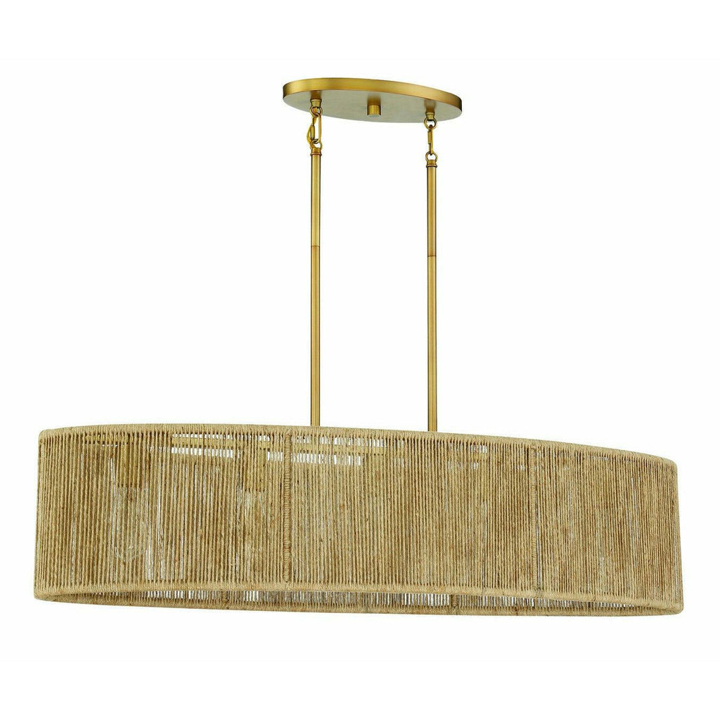 Ashe Oval Chandelier - Light House Co.