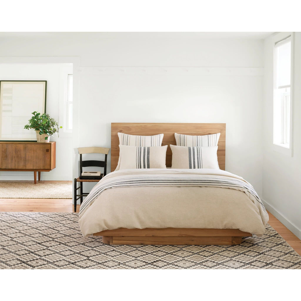 Linen Chenille Stripe Duvet Cover | Bedding | Annie Selke - Light House Co.
