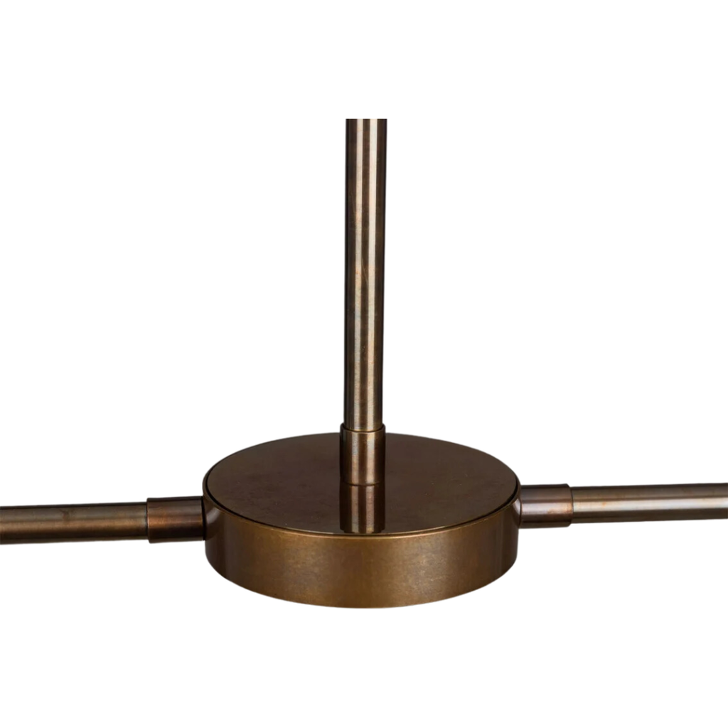 Princeton Modern Brass Island Chandelier - Light House Co.