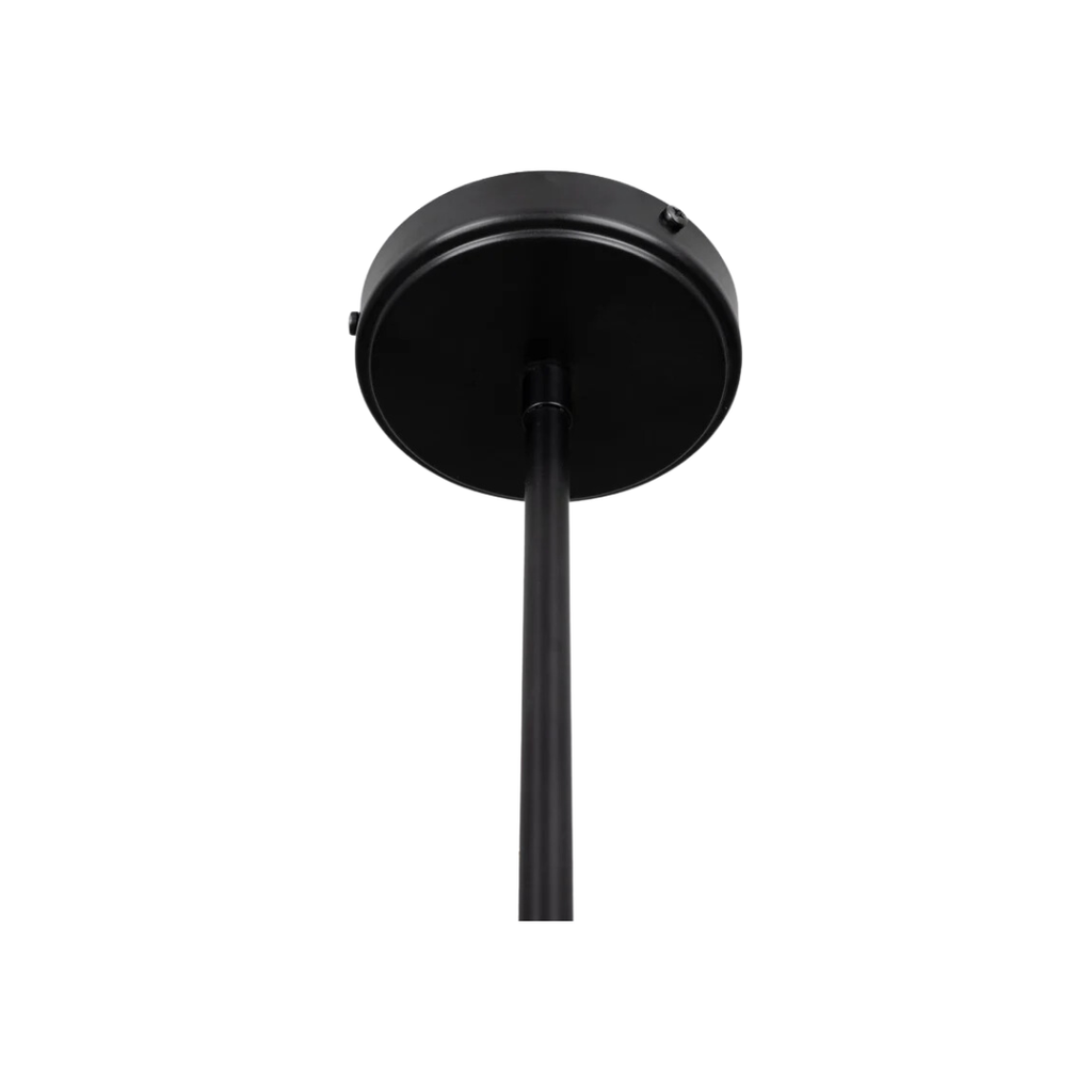 Riverton Black / Brass Minimalist Island Chandelier - Light House Co.