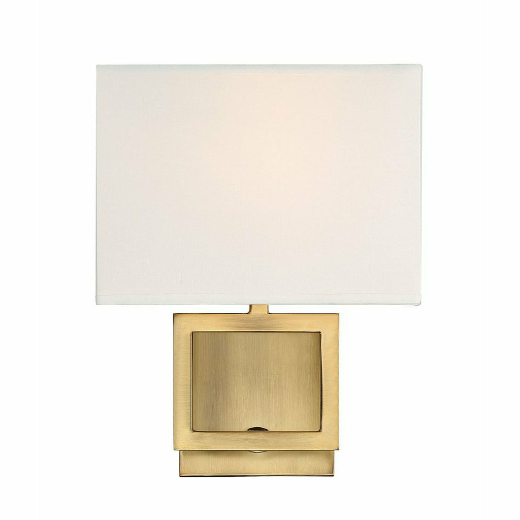 Frideric Wall Sconce | Natural Brass