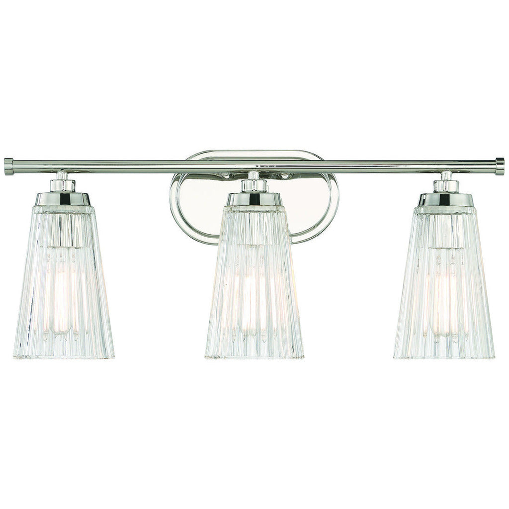 Chantilly 3-Light Bathroom Vanity Light - Light House Co.