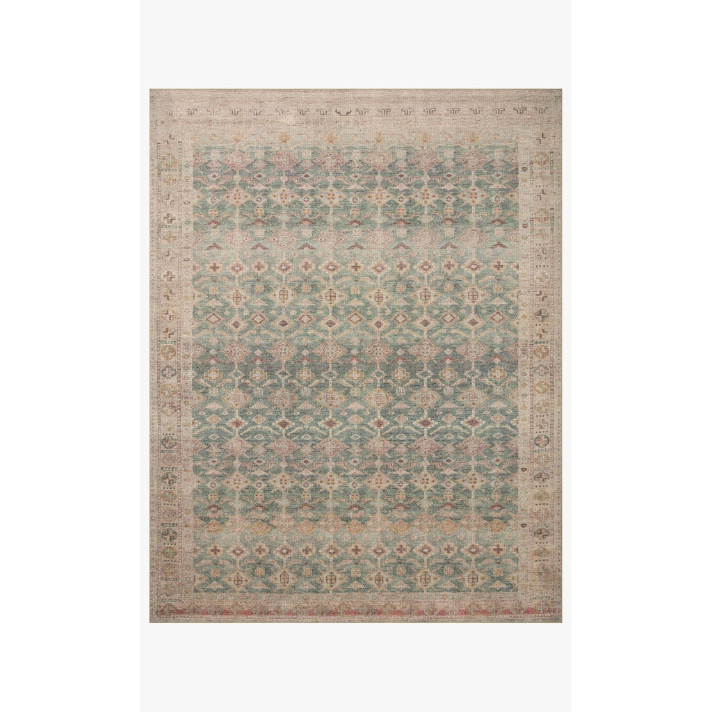 Aubrey Aqua / Sand Rug | Angela Rose x Loloi - Light House Co.