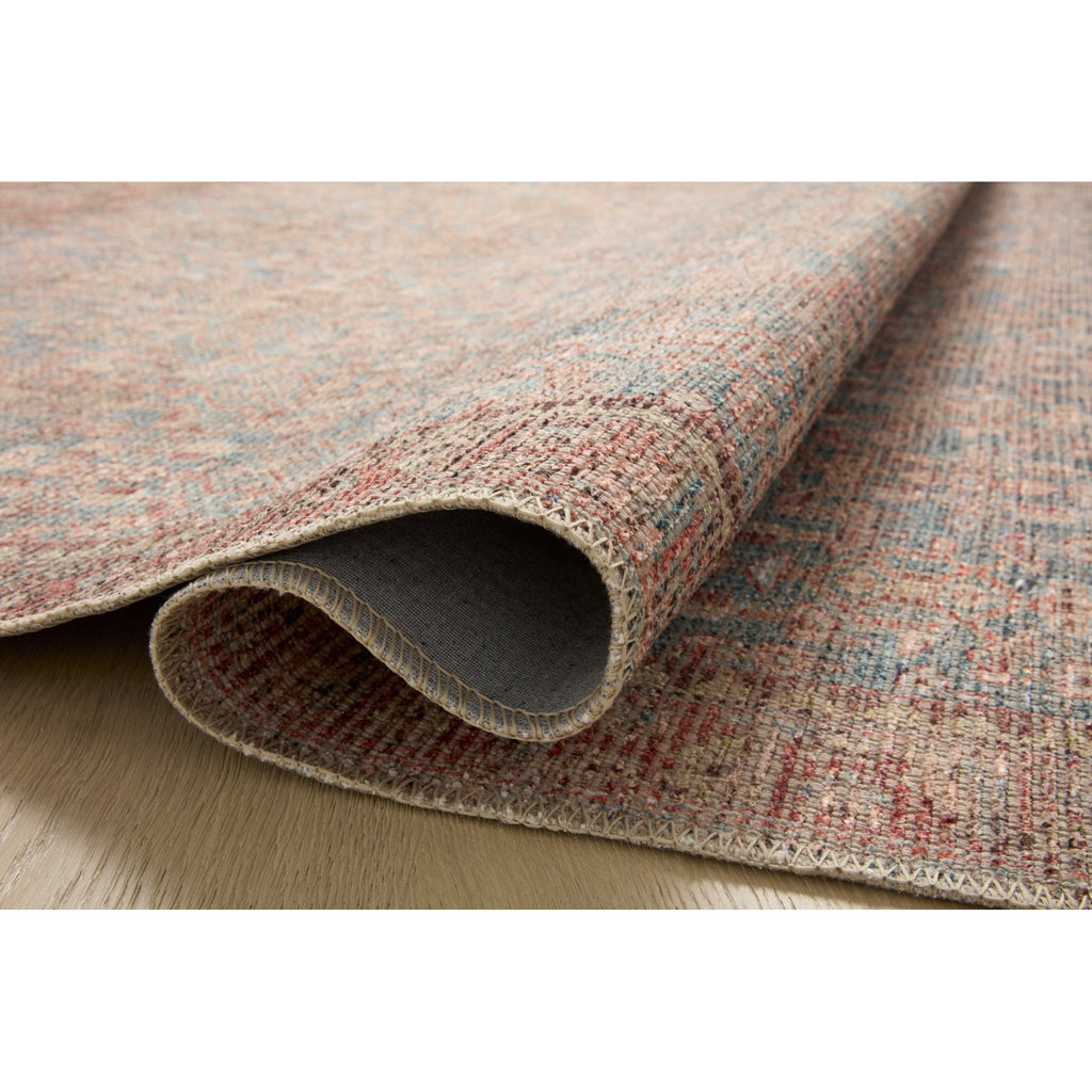 Aubrey Blue / Terracotta Rug | Angela Rose x Loloi - Light House Co.