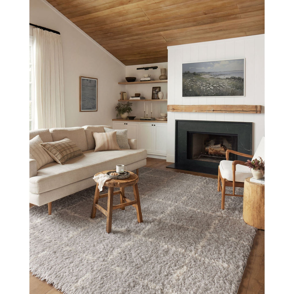 Amira Silver / Ivory Rug | Angela Rose x Loloi - Light House Co.