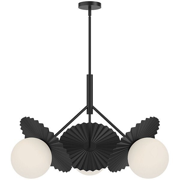Plume Chandelier - Small - Brushed Gold | Open Box - Light House Co.