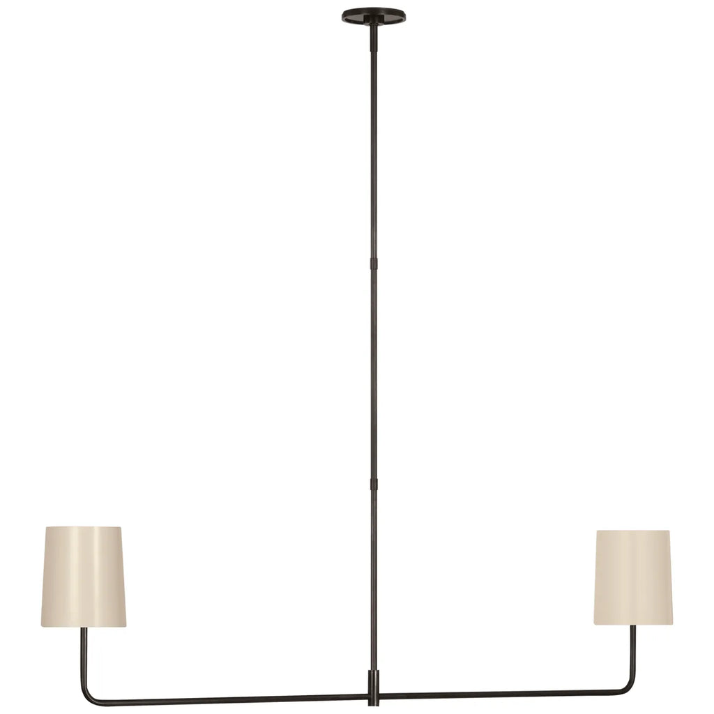 Go Lightly 54" Two Light Linear Chandelier - Light House Co.