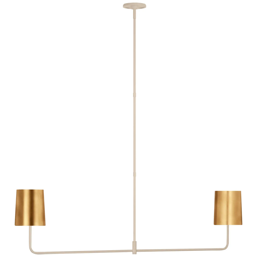 Go Lightly 54" Two Light Linear Chandelier - Light House Co.