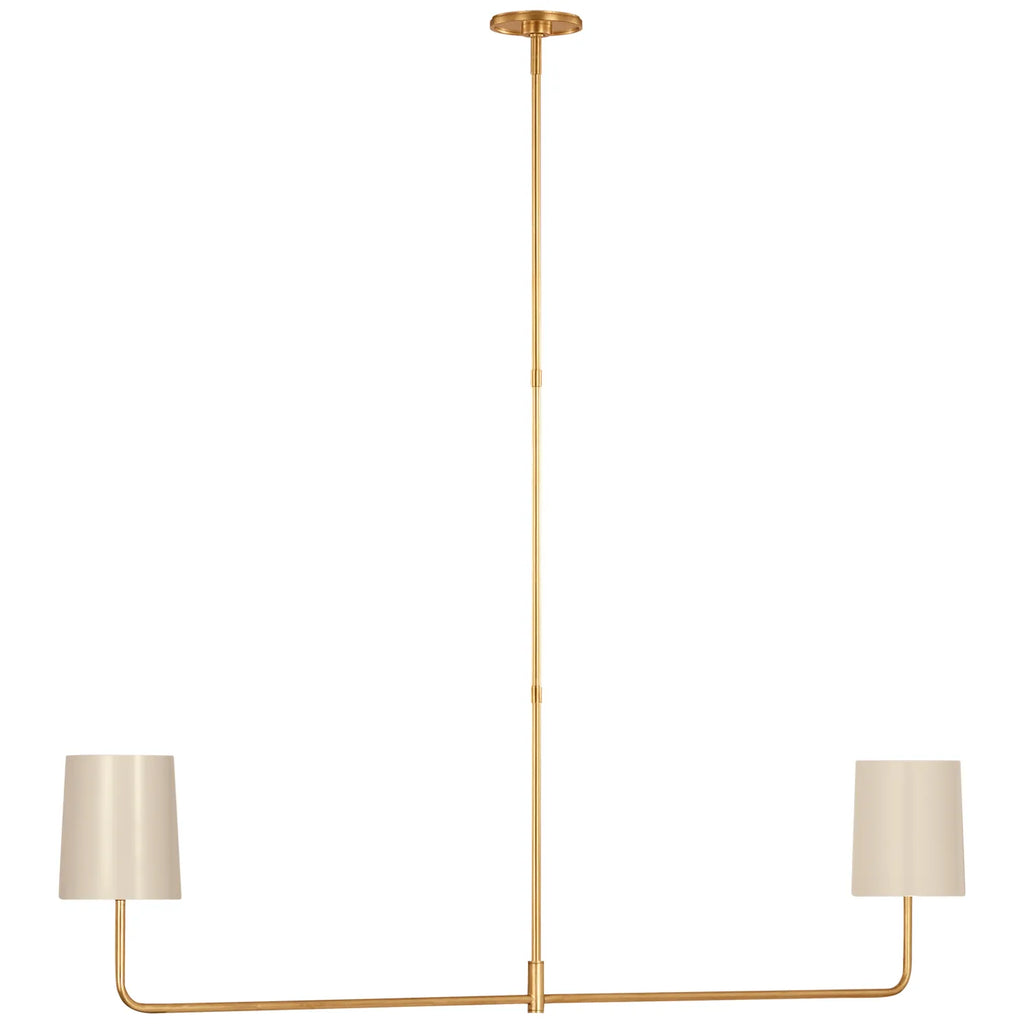 Go Lightly 54" Two Light Linear Chandelier - Light House Co.