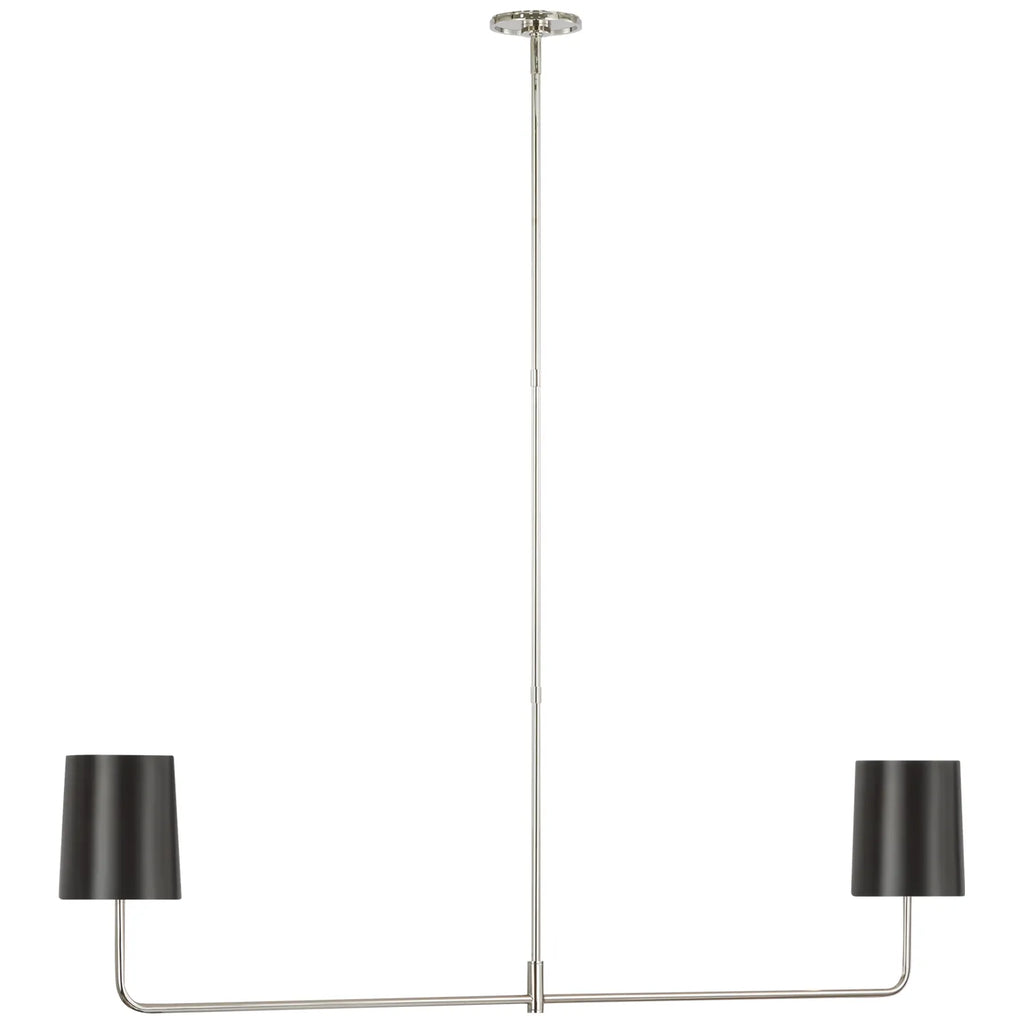 Go Lightly 54" Two Light Linear Chandelier - Light House Co.