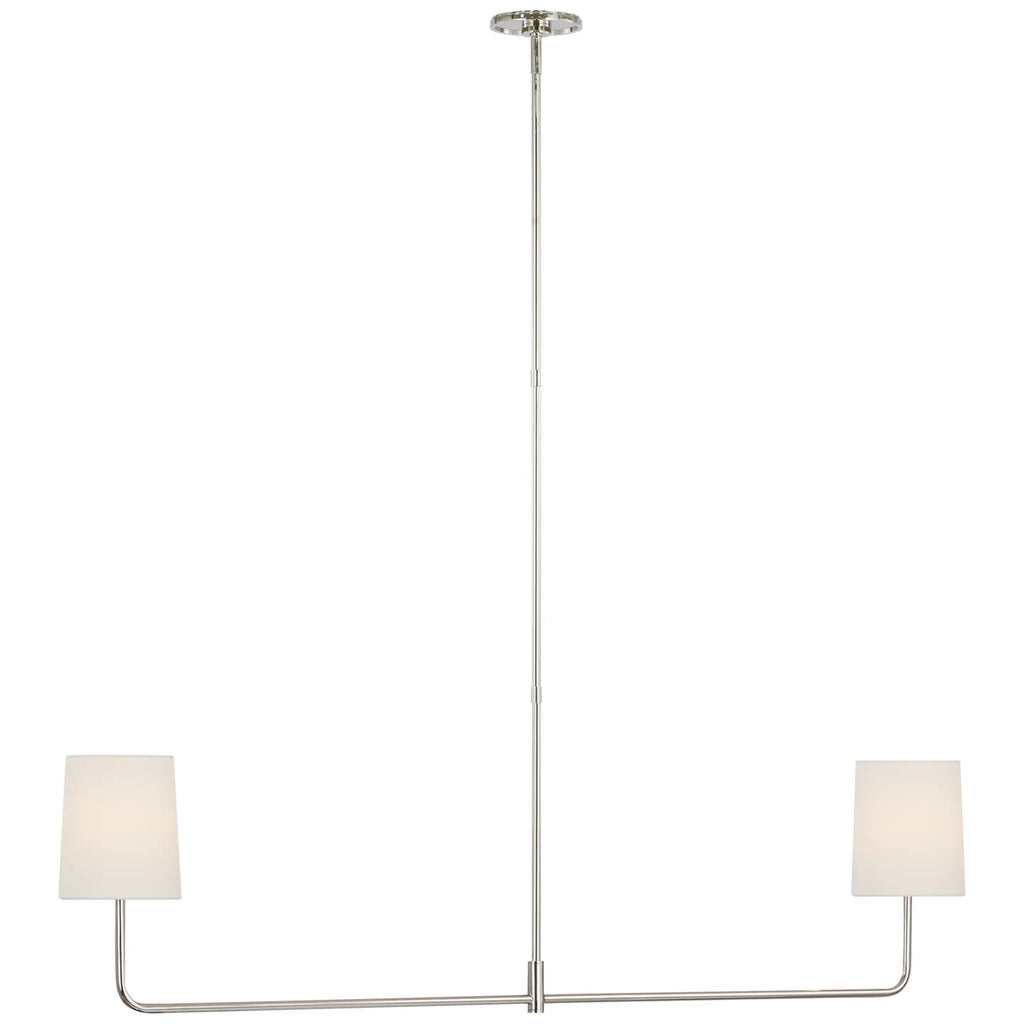 Go Lightly 54" Two Light Linear Chandelier - Light House Co.