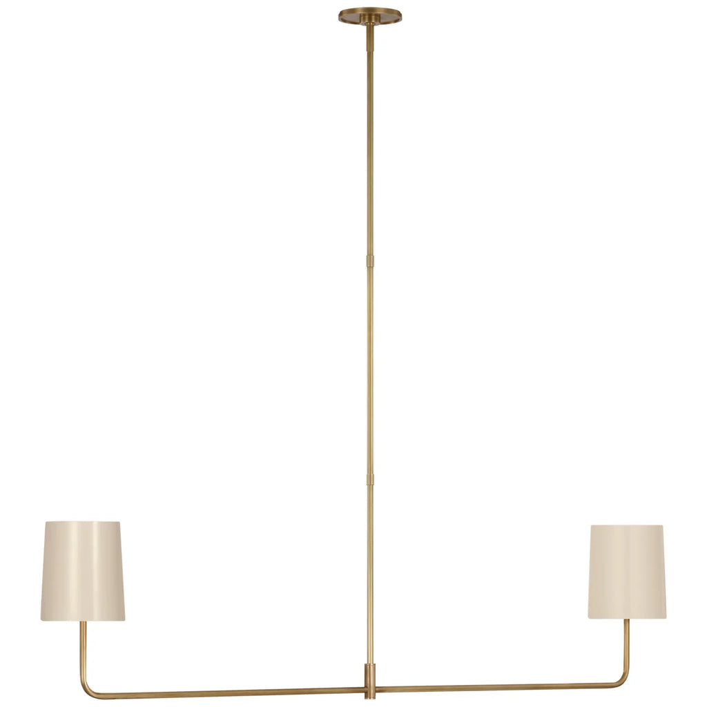 Go Lightly 54" Two Light Linear Chandelier - Light House Co.