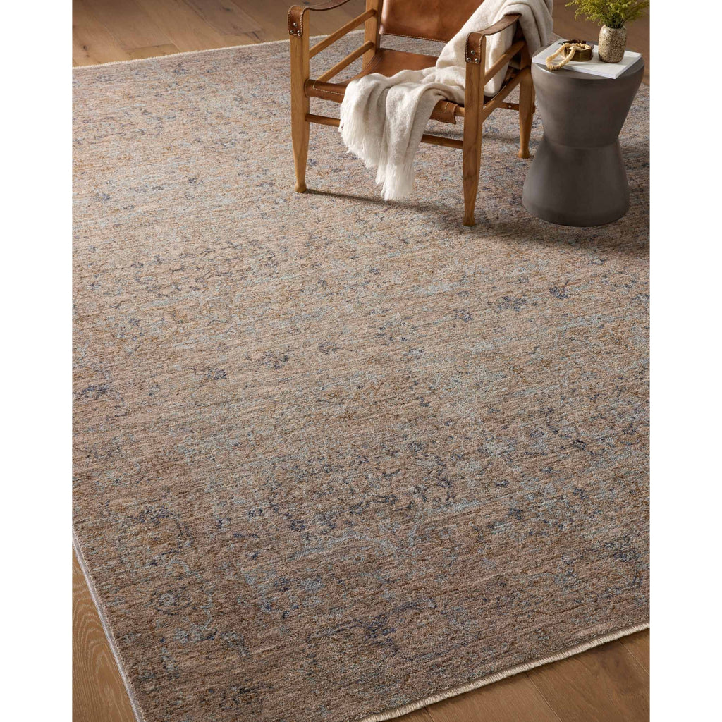 Blake Taupe / Blue Rug | Angela Rose x Loloi - Light House Co.